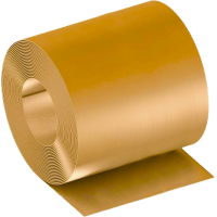 Фольга бронзовая 1x110 мм (100 мкм) БрБ2 ГОСТ 1789-2013