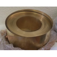 Фольга латунная 1,3x200 мм (1300 мкм) Л90 ГОСТ 2208-2007