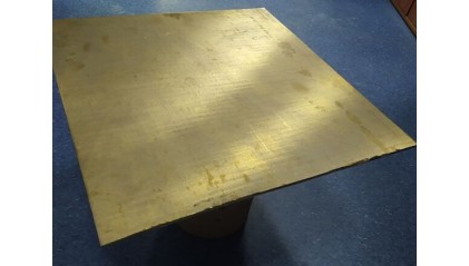 лист бронзовый 0,15x1000x3000 мм БрБ2,5 купить в Твери