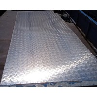 Лист алюминиевый рифленый квинтет 5x1200x2000 мм АМг3 ГОСТ 21631-2023